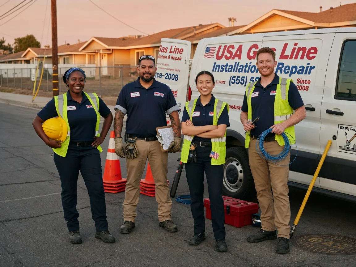 Gas Line Installation company in Argusville, ND